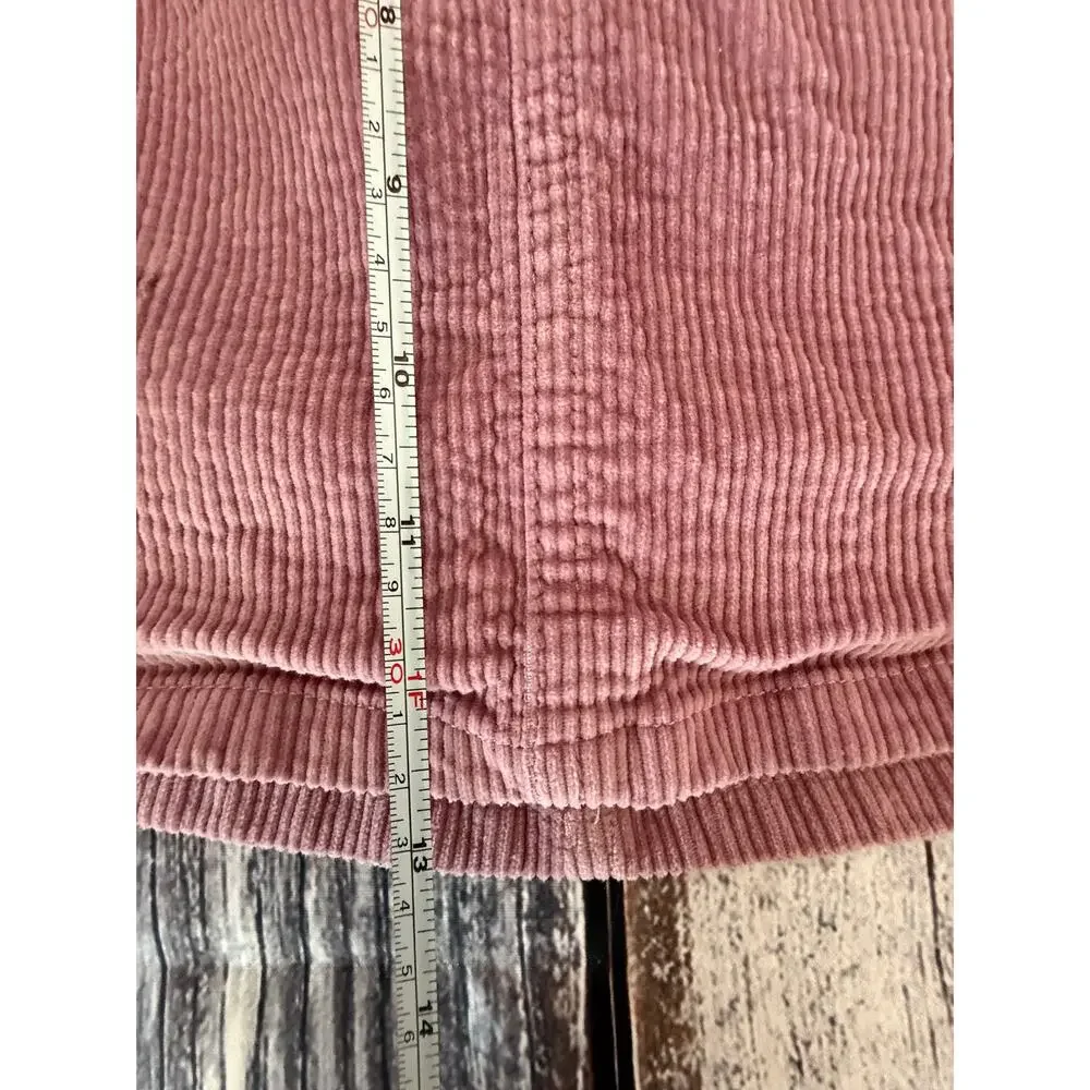 H&M Youth 8-9 YR Dusty Rose Corduroy Skirt